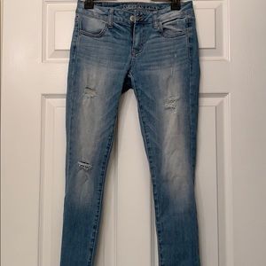 American eagle ripped jeans
